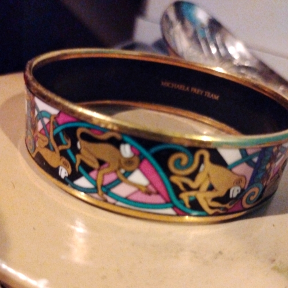 Vintage Michaela Frey bangle bracelet